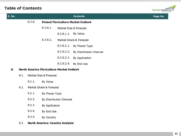 Floriculture Market Growth 2026 - Page 11