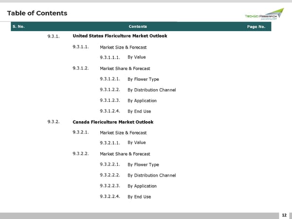 Floriculture Market Growth 2026 - Page 12