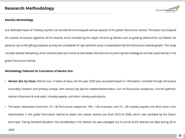 Floriculture Market Growth 2026 - Page 22