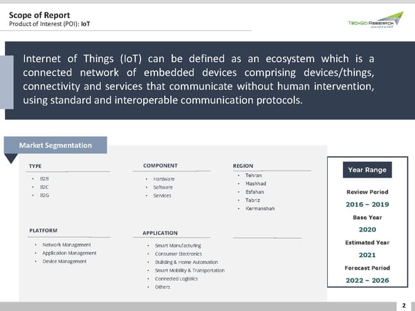 Iran IoT Market Forecast 2026 - Page 2