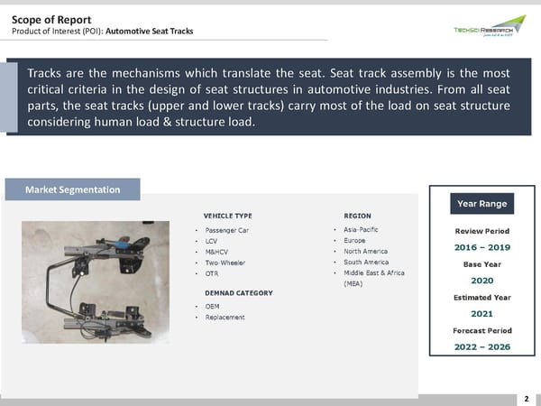 Automotive Seat Tracks Market 2026 - Page 2