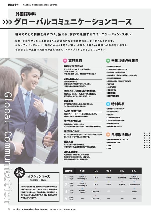 グレッグ外語専門学校　学校案内　（2022年度） - Page 10