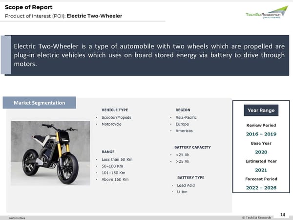 Electric Two-Wheeler Market 2026 - Page 14