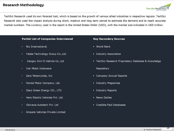 Electric Two-Wheeler Market 2026 - Page 19