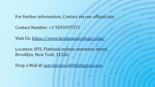 Best Astrologer in New York, USA Krishnaastrologer.com - Page 17