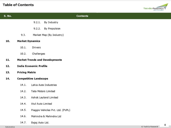 India Small Commercial Vehicle Market 2027 - Page 4