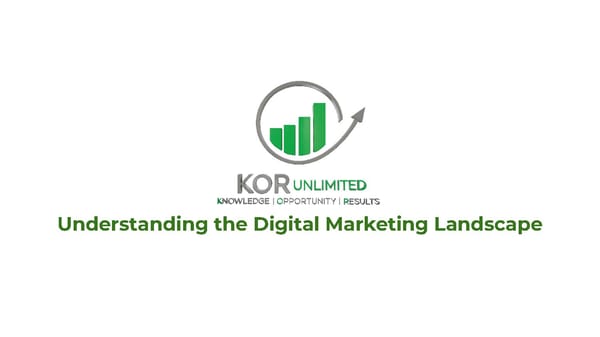 Digital Marketing Landscape - Page 1