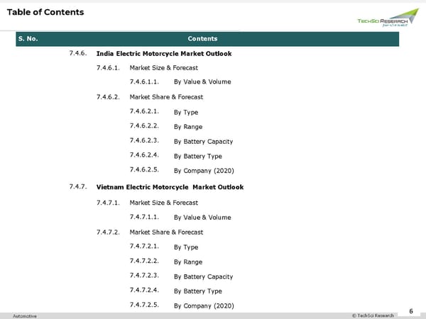 Electric Motorcycle Market Analysis 2026 - Page 6