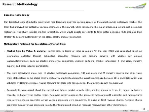 Electric Motorcycle Market Analysis 2026 - Page 18