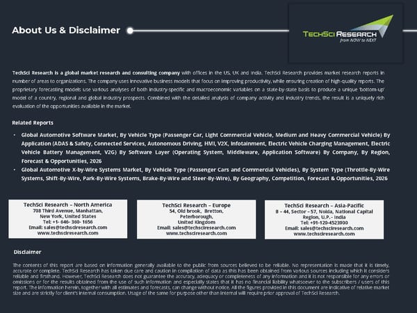 3D Printing Automotive Market Forecast 2026 - Page 22