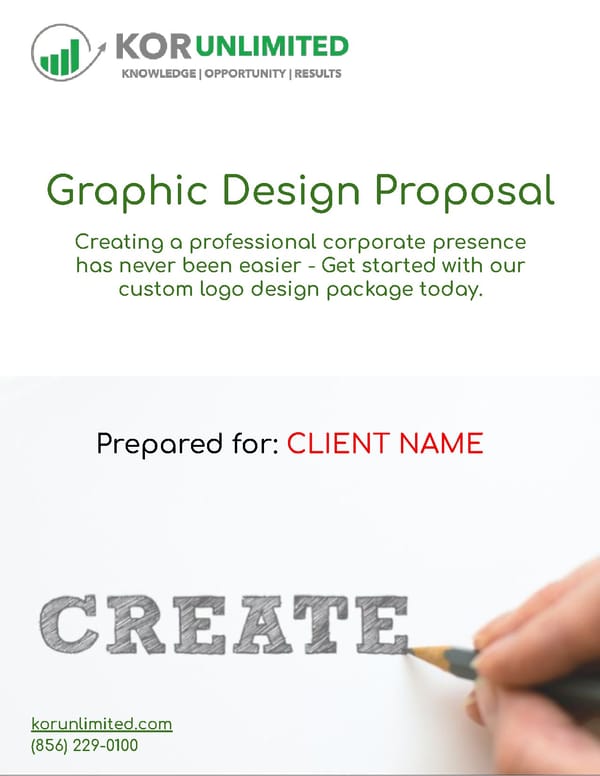 LOGO_Graphic Design Proposal - Page 1