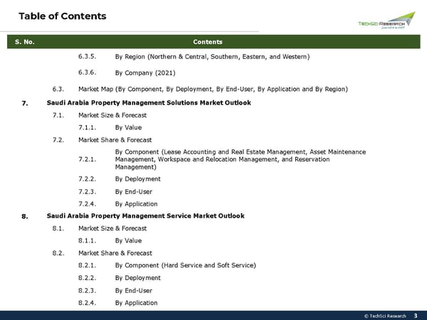 Saudi Arabia Property Management Market 2027 - Page 3