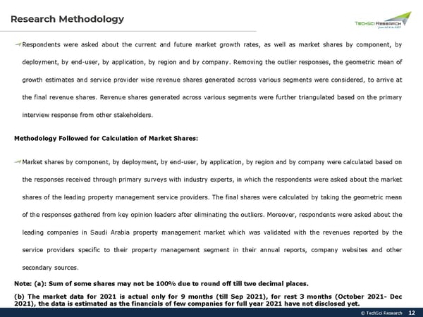 Saudi Arabia Property Management Market 2027 - Page 12