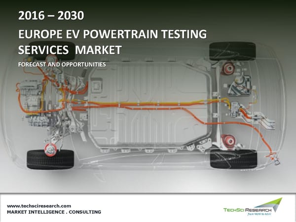 Europe EV Powertrain Testing Services Market 2030 - Page 1