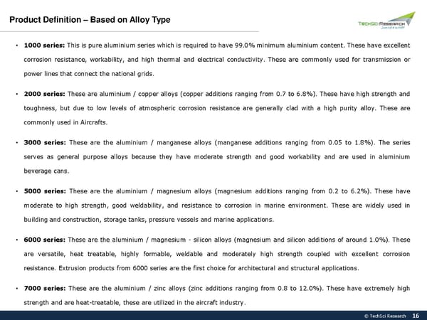 Global Aluminium Extruded Products Market 2026 - Page 16