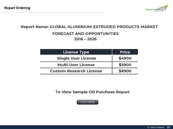 Global Aluminium Extruded Products Market 2026 - Page 23