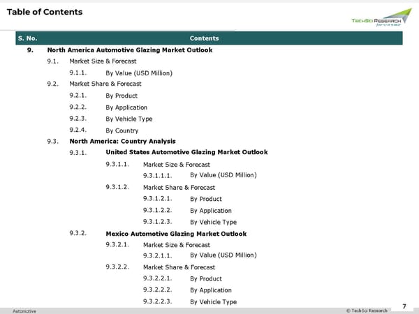 Automotive Glazing Market 2026 - Page 7