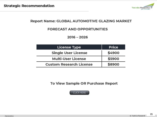 Automotive Glazing Market 2026 - Page 21