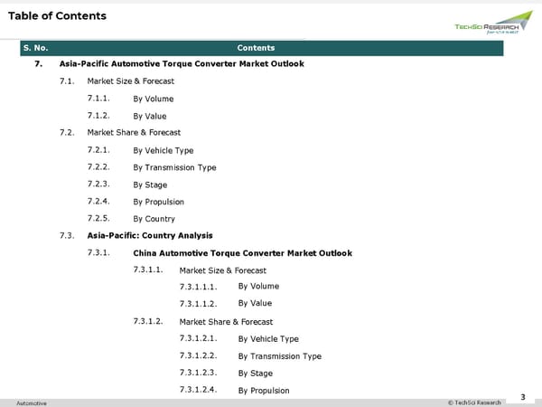 Automotive Torque Converter Market 2026 - Page 3