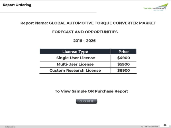 Automotive Torque Converter Market 2026 - Page 26