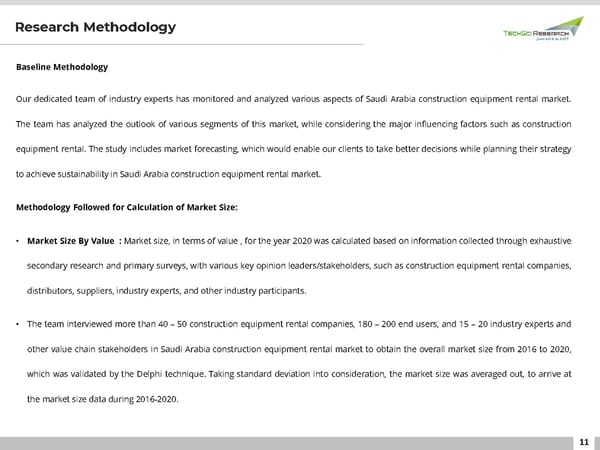 Saudi Arabia Construction Equipment Rental Market 2026 - Page 11