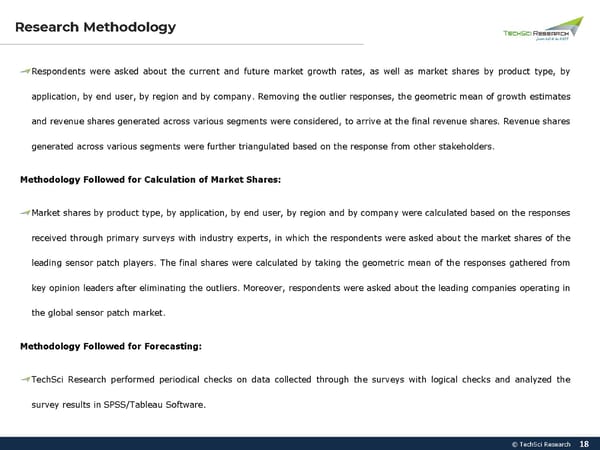 Global Sensor Patch Market 2027 - Page 18