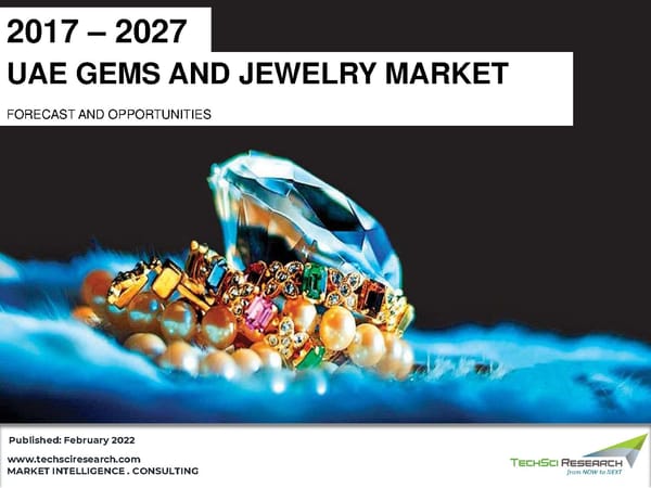 UAE Gems & Jewelry Market 2022 - Page 1