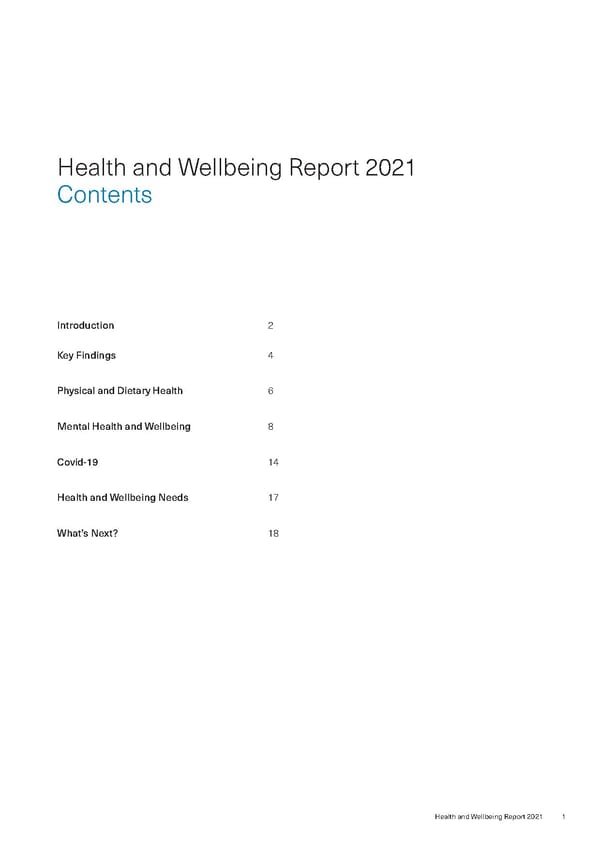 Healthand Wellbeing Report-2021 - Page 3