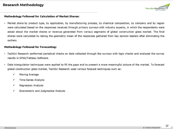 Construction Glass Market 2027 - Page 17