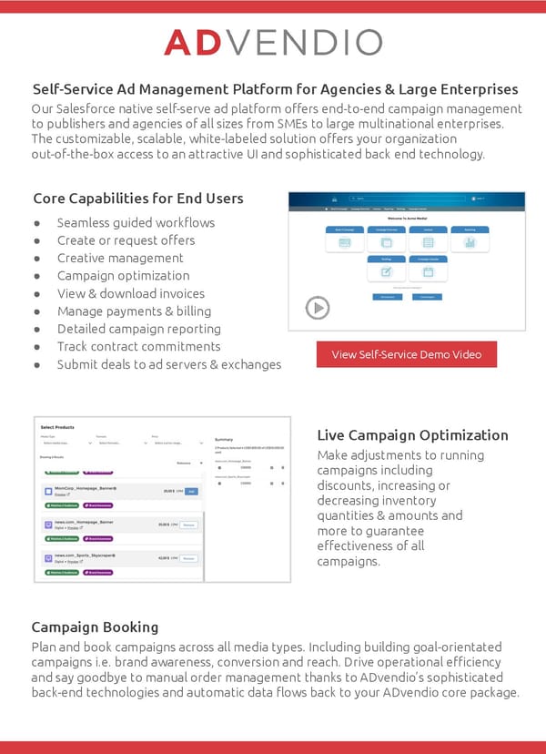 2021_11 ADvendio_Self-Service Ad Management Platform - Page 1