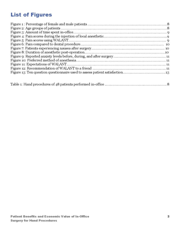 Patient Benefits and Economic Value of InOffice Surgery for Hand Procedures - Page 3