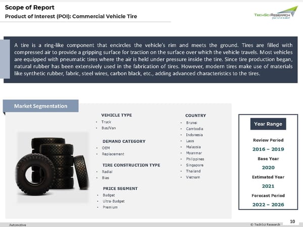 ASEAN Commercial Vehicle Tire Market 2026 - Page 10