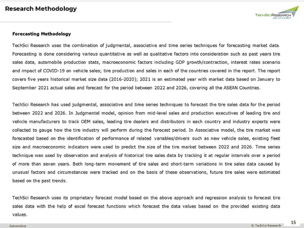 ASEAN Commercial Vehicle Tire Market 2026 - Page 15