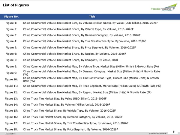 China Commercial Vehicle Tire Market 2027 - Page 6