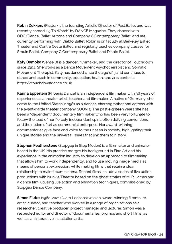 Moving Body-Moving Image 2022 Festival Program (accessible) - Page 27