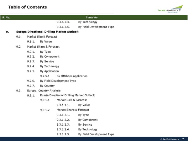 Global Directional Drilling Market 2027 - Page 7
