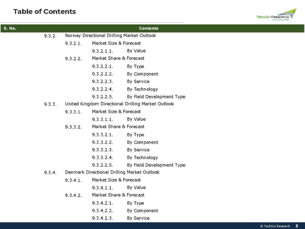 Global Directional Drilling Market 2027 - Page 8