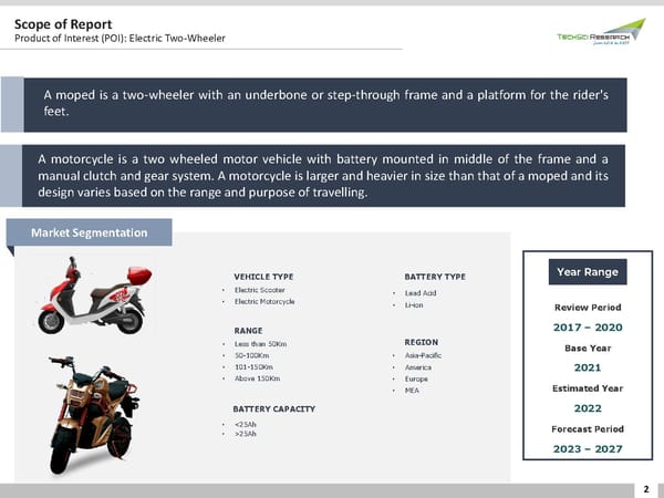 Electric Two-Wheeler Market 2027 - Page 2