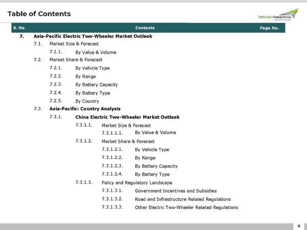 Electric Two-Wheeler Market 2027 - Page 4