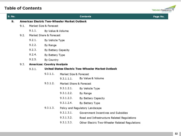 Electric Two-Wheeler Market 2027 - Page 12