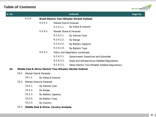 Electric Two-Wheeler Market 2027 - Page 14