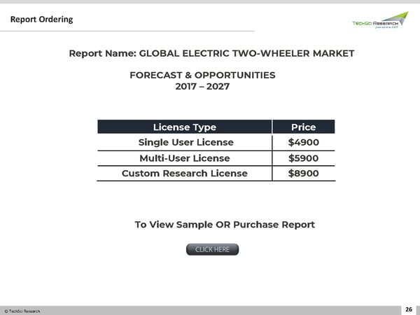 Electric Two-Wheeler Market 2027 - Page 26