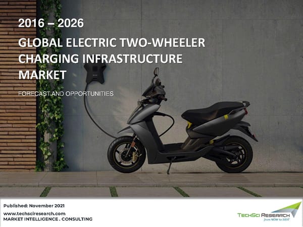 Electric Two-Wheeler Charging Infrastructure Market 2026 - Page 1