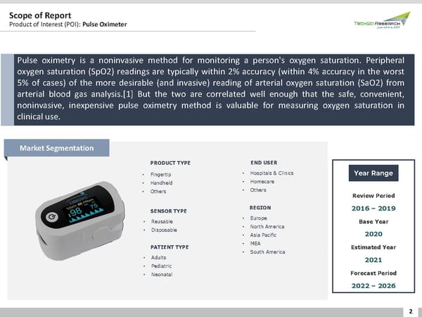 Global Pulse Oximeter Market 2026 - Page 2