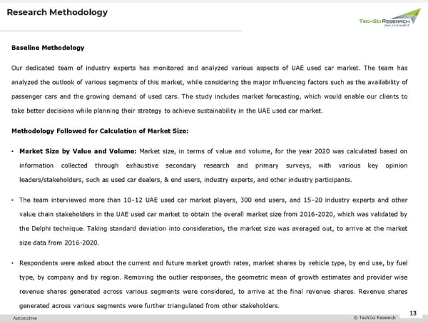 UAE Used Car Market 2026 - Page 13