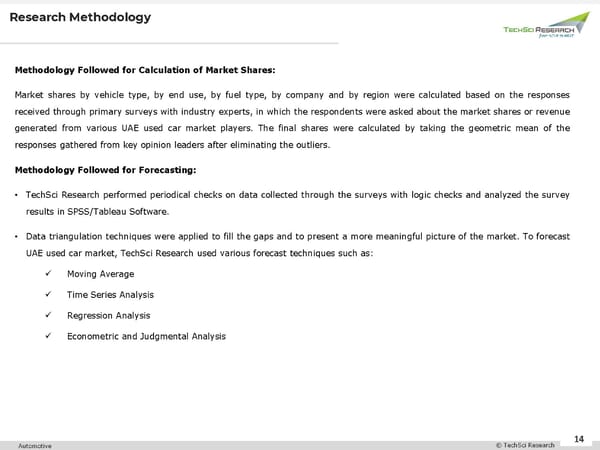 UAE Used Car Market 2026 - Page 14