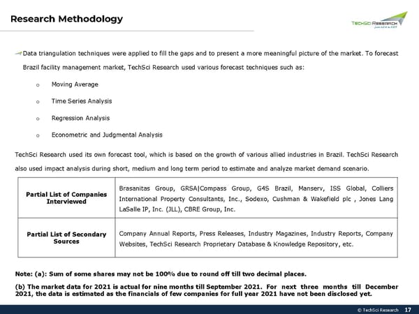 Brazil Facility Management Market 2027 - Page 17