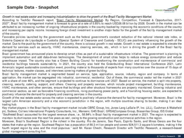 Brazil Facility Management Market 2027 - Page 18