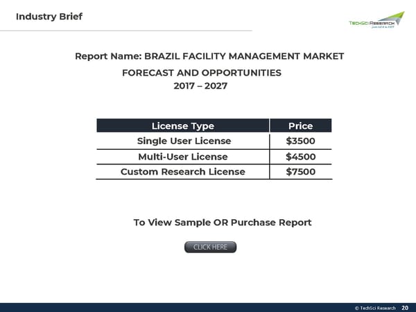 Brazil Facility Management Market 2027 - Page 20