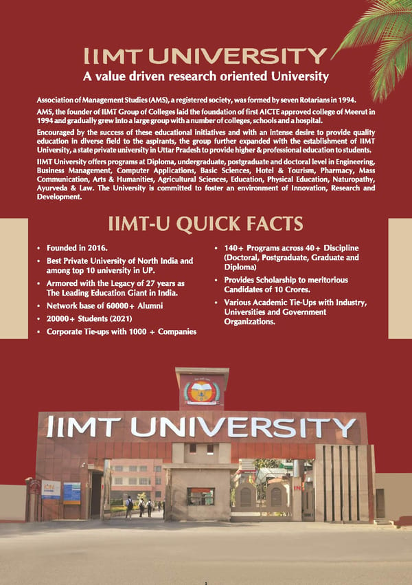 IIMT BROCHURE - Page 2